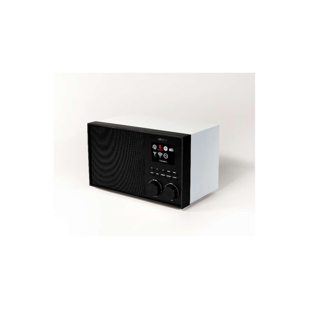[0694026814002] GENEVA DeCon/S (White wood / Black Anodized)