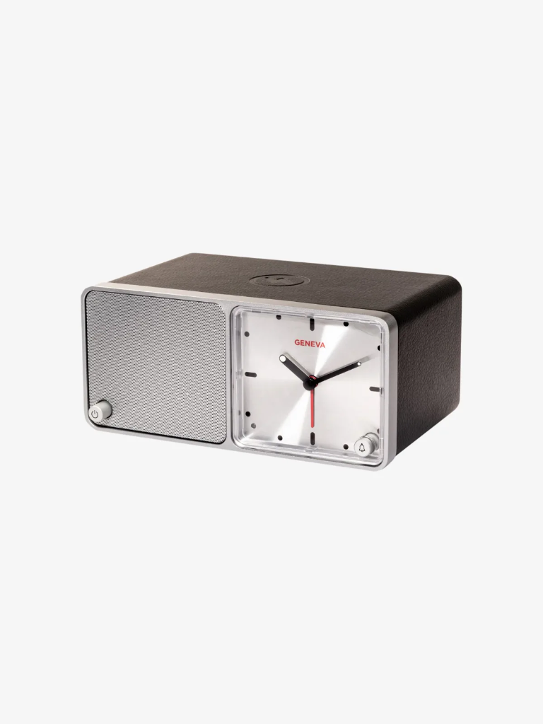 [0694026813708] GENEVA Time Analogue (Black)